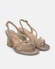Alma en Pena Alma en Pena Metallic Tubular Sandal - 2