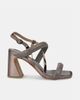 Alma en Pena Alma en Pena Mirror Heeled Sandal - 1