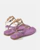Alma en Pena Alma en Pena Multicolour Rhinestone Sandal - 3