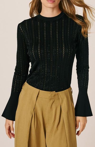 Alma en Pena Alma en Pena Openwork Knit Jumper
