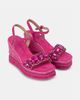 Alma en Pena Alma en Pena Platform Wedge With Rhinestones - 2