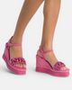 Alma en Pena Alma en Pena Platform Wedge With Rhinestones - 4