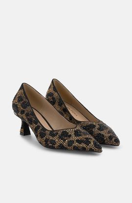 Alma en Pena Alma en Pena Printed Embellished Shoe