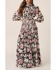 Alma en Pena Alma en Pena Printed Ruffled Dress - 1