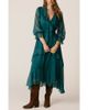 Alma en Pena Alma en Pena Ruffle Dress With Belt - 1