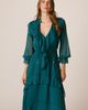 Alma en Pena Alma en Pena Ruffle Dress With Belt - 5