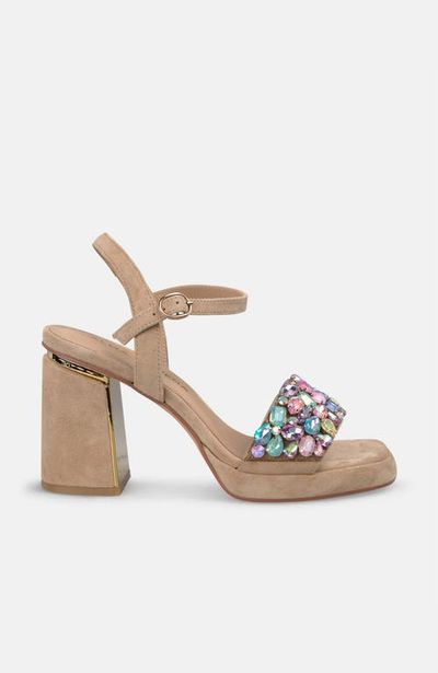Alma en Pena Alma en Pena Sandal Wide Rhinestones Strap