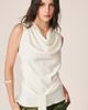 Alma en Pena Alma en Pena Satin Blouse With A Bow At The Waist - 4