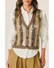 Alma en Pena Alma en Pena Sequin Knit Vest - 1
