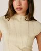 Alma en Pena Alma en Pena Shiny Embroidery Knitted Top - 3