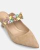 Alma en Pena Alma en Pena Slingback Pumps with Rhinestone Strap - 4