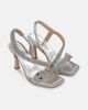 Alma en Pena Alma en Pena Snake Sandal With Heel - 2