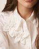 Alma en Pena Alma en Pena Striped Shirt With Flowers - 2