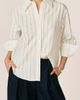 Alma en Pena Alma en Pena Striped Shirt With Sequins - 1