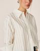Alma en Pena Alma en Pena Striped Shirt With Sequins - 5