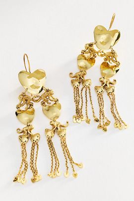 ALÉMAIS ALEMAIS Jem Heart Monkey Drop Earrings