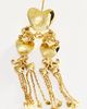ALÉMAIS ALEMAIS Jem Heart Monkey Drop Earrings - 2