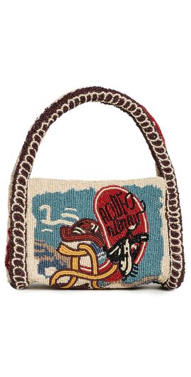 ALÉMAIS ALÉMAIS Ace Beaded Barrel Bag Multi One