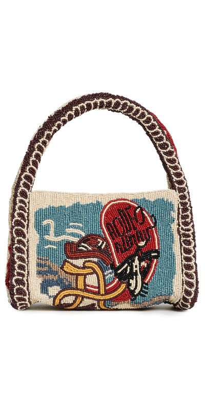 ALÉMAIS ALÉMAIS Ace Beaded Barrel Bag Multi One