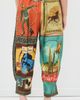 ALÉMAIS ALÉMAIS Ace Tapered Silk Pants Multi - 3