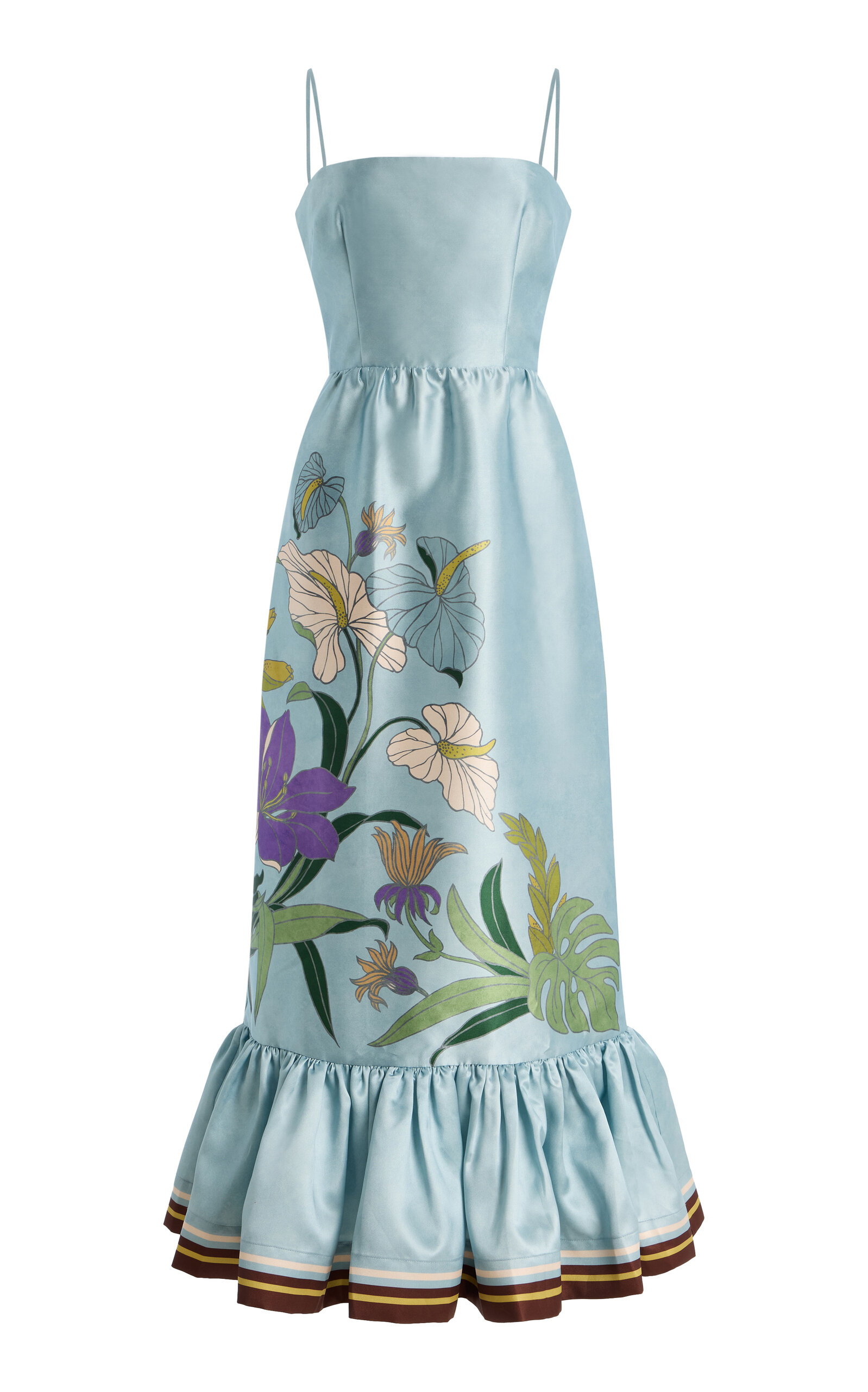 ALÉMAIS ALÉMAIS Alfie Taffeta Midi Dress