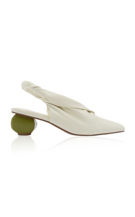 ALÉMAIS ALÉMAIS Blanca Twist Sling Back Pump