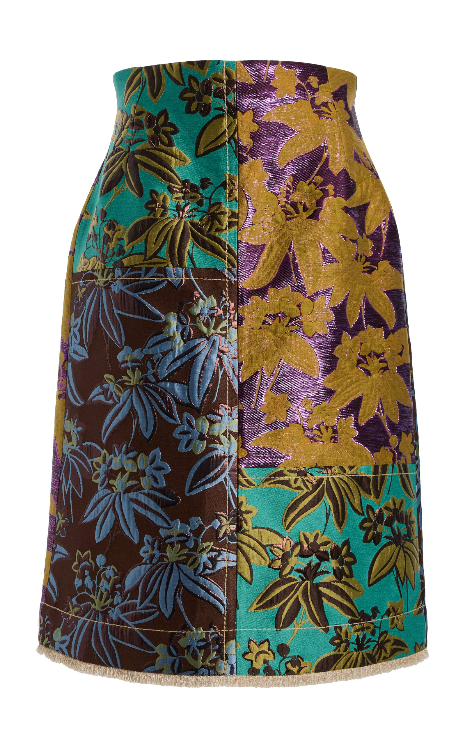 ALÉMAIS ALÉMAIS Bodie Jacquard Midi Skirt
