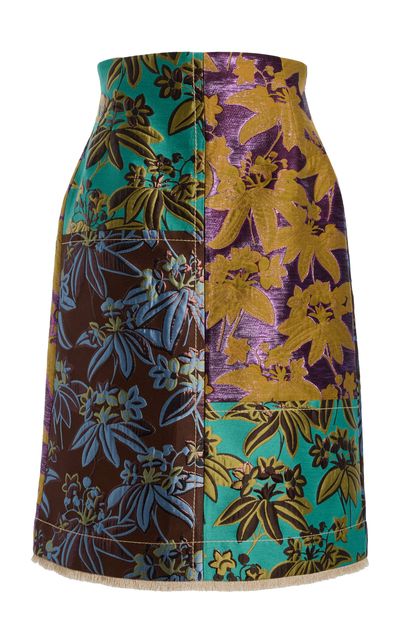ALÉMAIS ALÉMAIS Bodie Jacquard Midi Skirt