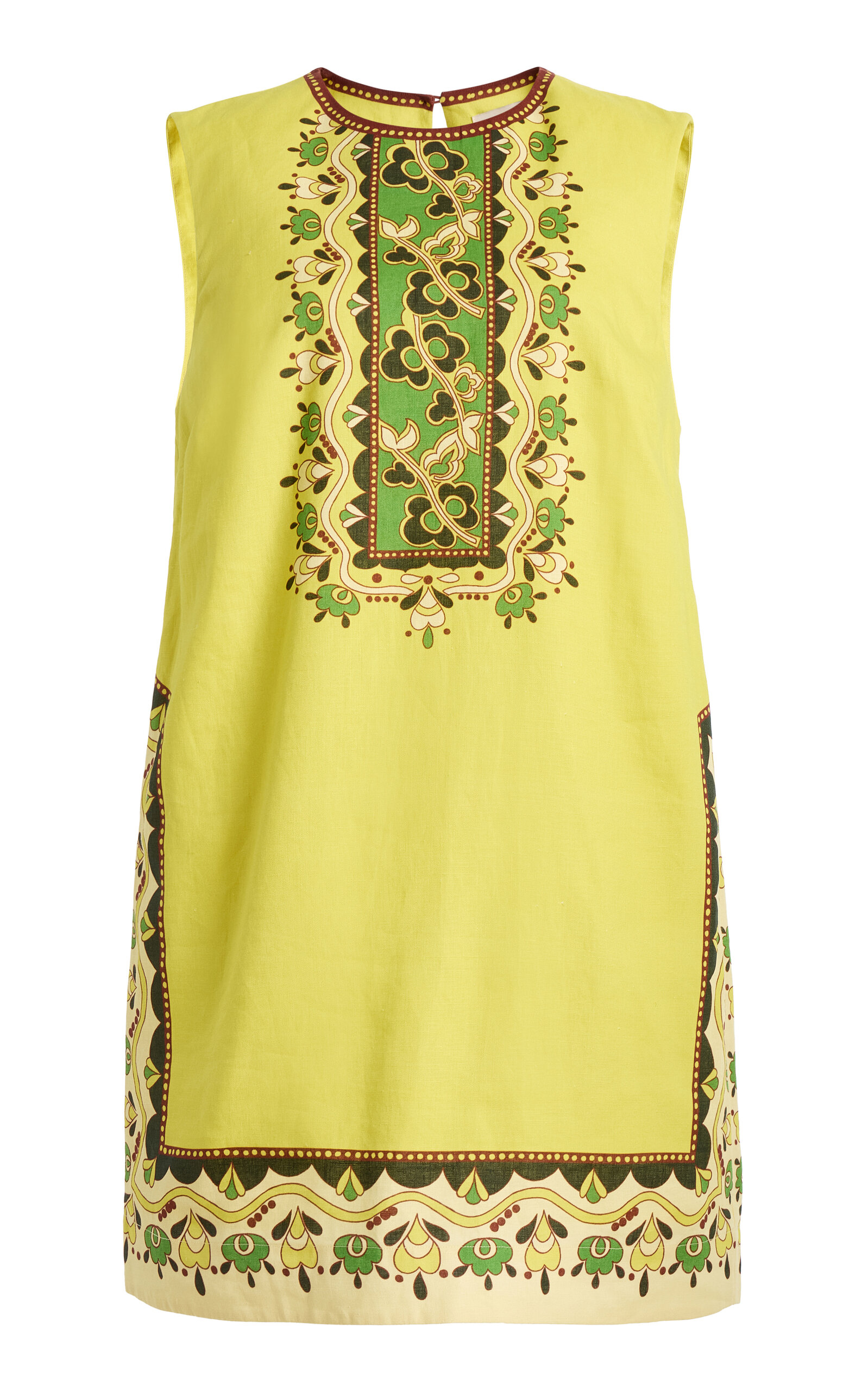 ALÉMAIS ALÉMAIS Bridgette Linen Mini Dress