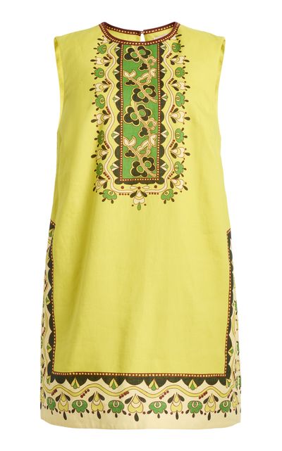 ALÉMAIS ALÉMAIS Bridgette Linen Mini Dress