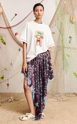 ALÉMAIS ALÉMAIS Dolores Sequined Midi Skirt