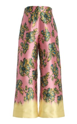 ALÉMAIS ALÉMAIS Faye Satin WideLeg Pants