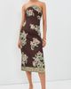 ALÉMAIS ALÉMAIS Josie Bodice Midi Dress Plum - 2