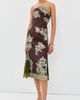 ALÉMAIS ALÉMAIS Josie Bodice Midi Dress Plum - 5