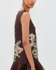 ALÉMAIS ALÉMAIS Josie Mini Dress Plum - 4