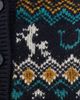 ALÉMAIS ALÉMAIS Patsy Fair Isle Knit Cardigan Ink - 6