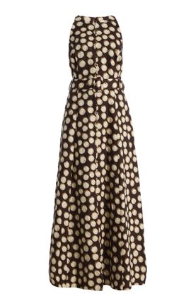 alemais clam shell embroidered dress ALEMAIS~ Hazel embroidered midi dress