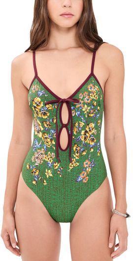 ALÉMAIS ALÉMAIS Phyllis One Piece Swimsuit Green
