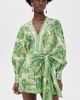 ALÉMAIS ALÉMAIS Sara Mini Dress Green - 2