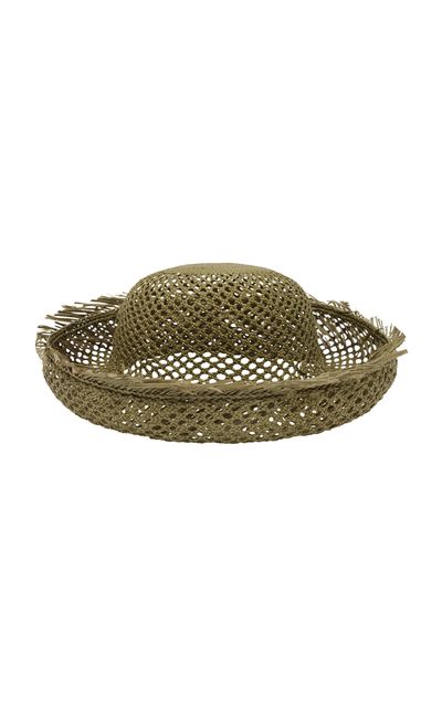 ALÉMAIS ALÉMAIS Straw Sailor Hat