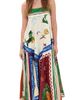 ALÉMAIS ALÉMAIS Tangible Love Silk Midi Dress Multi - 1