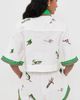 ALÉMAIS ALÉMAIS Wanda Linen Cropped Shirt Ivory - 3