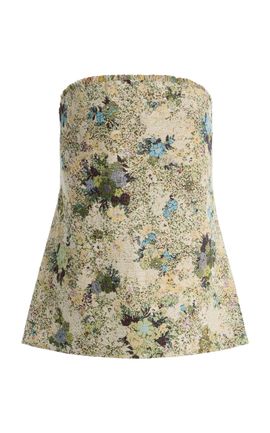 ALÉMAIS ALÉMAIS Whitney Backless Jacquard Top