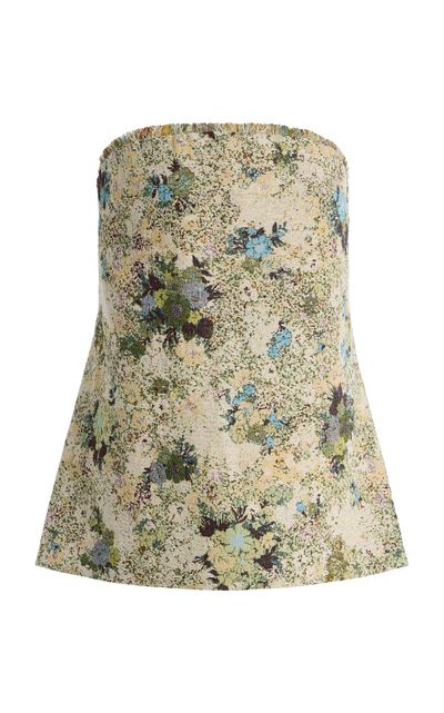 ALÉMAIS ALÉMAIS Whitney Backless Jacquard Top