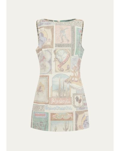 ALÉMAIS Andie Denim Mini Dress