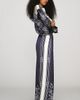 ALÉMAIS Banderra 100% Silk Satin Trousers Pants - 3
