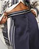 ALÉMAIS Banderra 100% Silk Satin Trousers Pants - 4