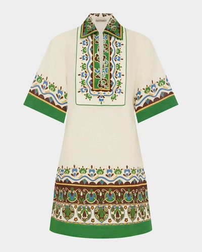 ALÉMAIS Bridgette Mini Shirtdress