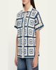 ALÉMAIS Dolly Crochet Button-Front Shirt - 4