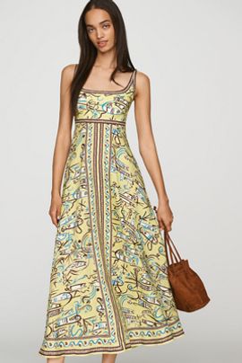 ALÉMAIS Fish Sticks Linen Sundress